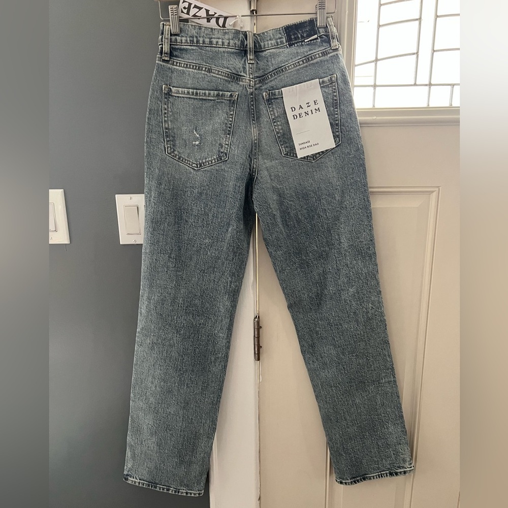 NWT: DAZE Skater Boy High rise Dad Jeans